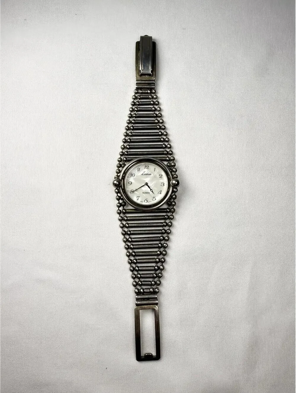 Vintage Zeemex Women’s Watch Wristwatch Silver Color